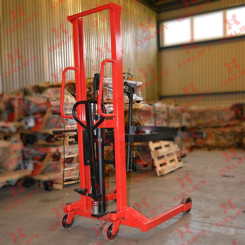 Тележка-Штабелер для Кантовки Бочек HS-DT1435 Оптима OXLIFT 1400 мм 350 кг