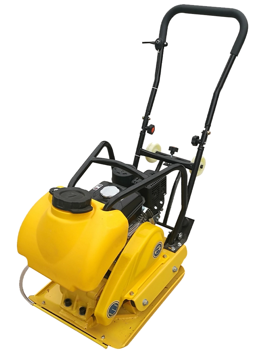 Виброплита 80 кг, 13,5кН (Loncin) бак, коврик, колесный комплект TOR C-80T