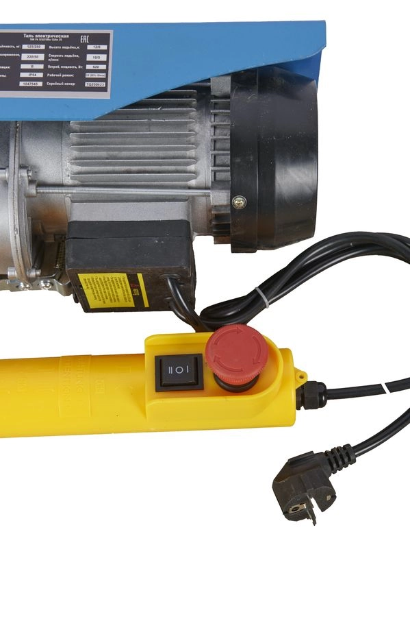 Таль электрическая TOR PA 125/250 кг 12/6 м