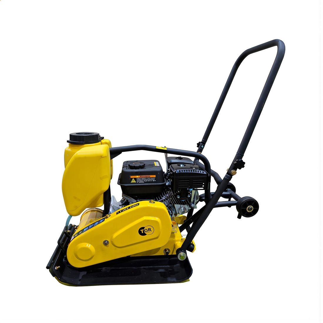 Виброплита 85 кг, 13,5кН (Loncin) бак, коврик, колесный комплект TOR CF80 PRO