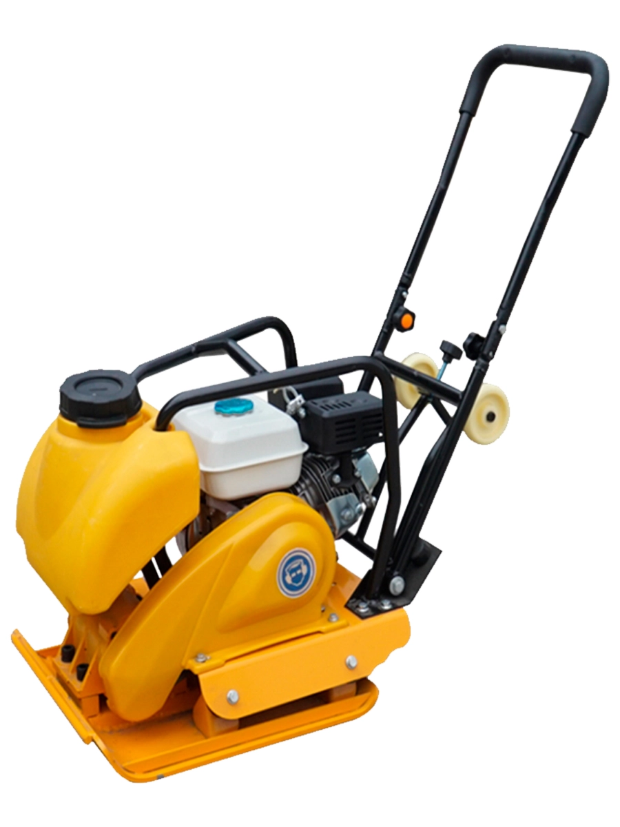 Виброплита 65 кг, 15 кН (Loncin), бак, колесный комплект TOR C-60Т