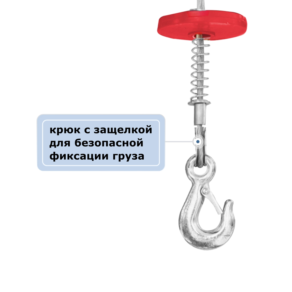Таль электрическая мини стационарная GEARSEN PA 220В, 500/1000кг, 12/6м