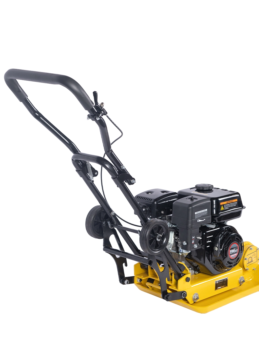 Виброплита 60 кг, 10,5кН (Loncin) без бака, коврик, колесный комплект TOR C-60