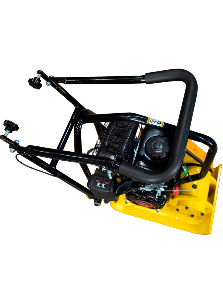 Виброплита 60 кг, 10,5кН (Loncin) без бака, коврик, колесный комплект TOR C-60