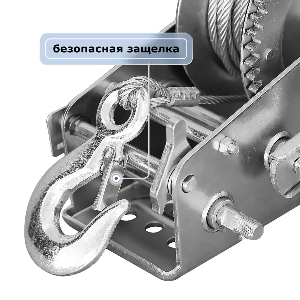 Лебедка ручная барабанная GEARSEN FD 1110 (канат)