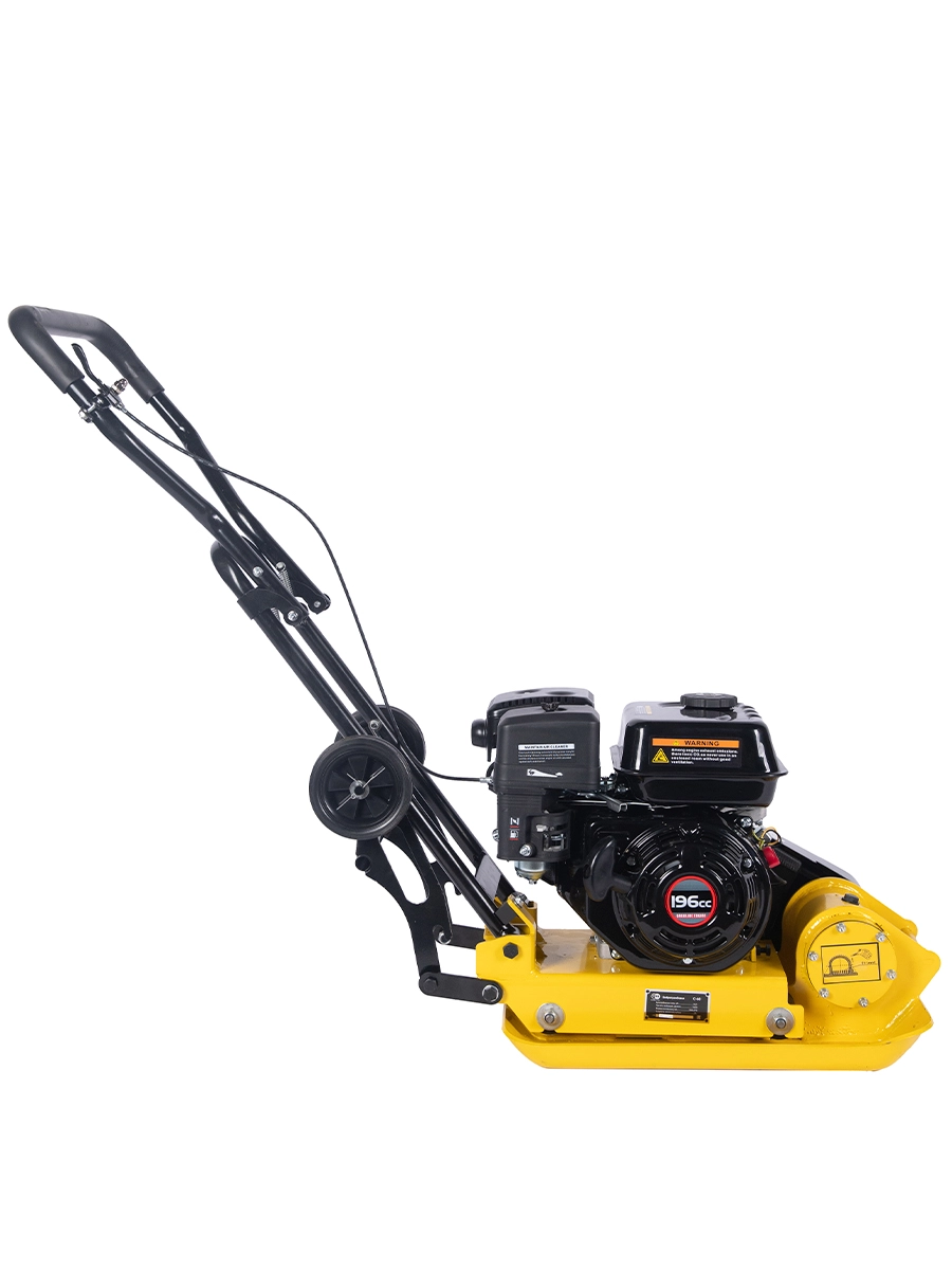 Виброплита 60 кг, 10,5кН (Loncin) без бака, коврик, колесный комплект TOR C-60