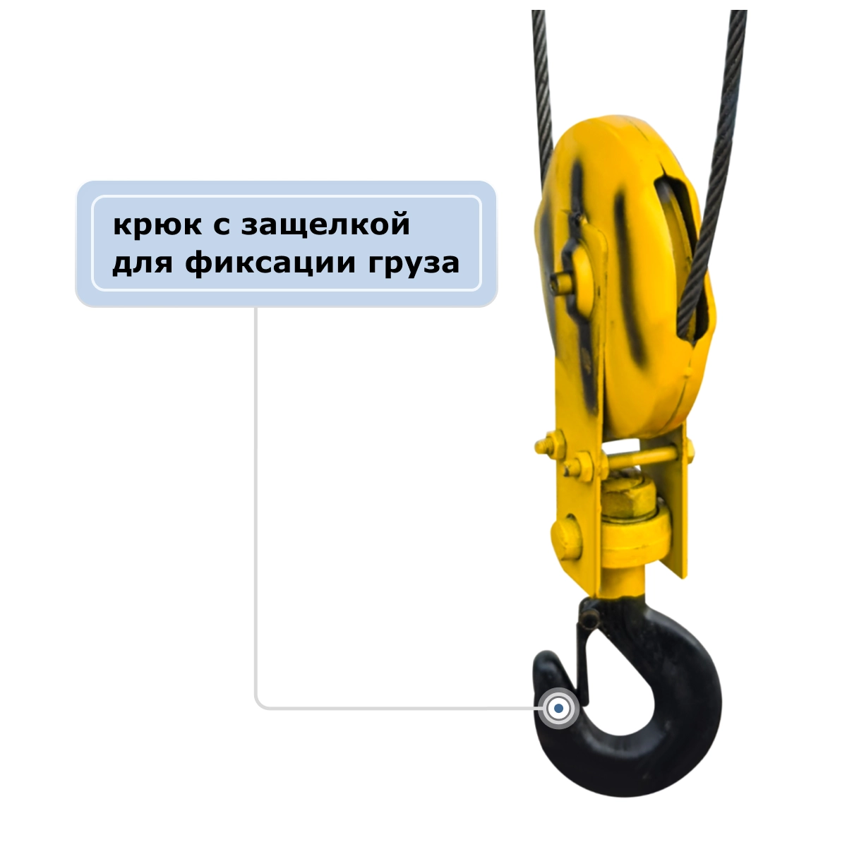 Таль электрическая канатная GEARSEN CD 1,0т, 6м (380В)
