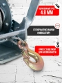 Лебедка ручная барабанная с тросом 710кг 10м оцинкованная TOR FD односкоростная