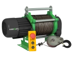 Лебедка электрическая KCD 300/600 кг, 70/35 м 220В