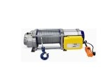Лебедка электрическая 1250/2500кг 100/50м с канатом 220В алюминиевый корпус TOR KCD(А)