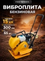 Виброплита 65 кг, 15 кН (Loncin), бак, колесный комплект TOR C-60Т