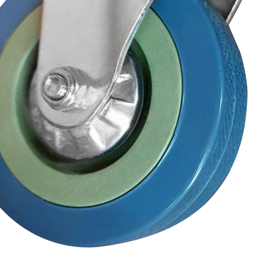 Аппаратная колесная опора с протектором на шинке SCtgb 93 PVC