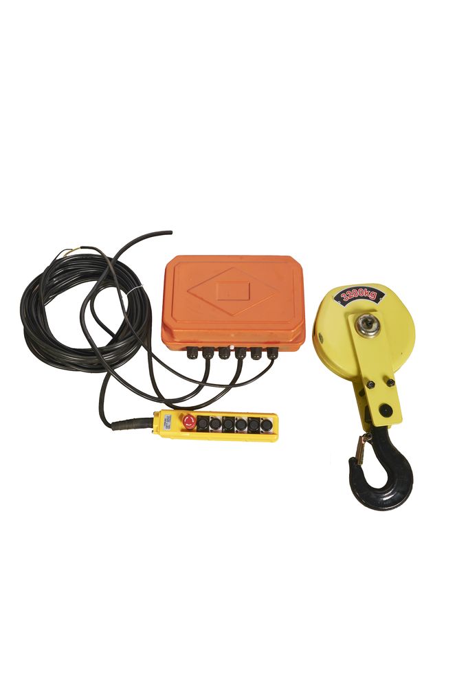Таль передвижная IP 54  3,2 т 12 м 380 В электрическая канатная TOR CD