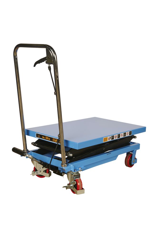 Стол подъемный передвижной 150 кг 302-1260 мм (700х450 мм) TOR PTS150