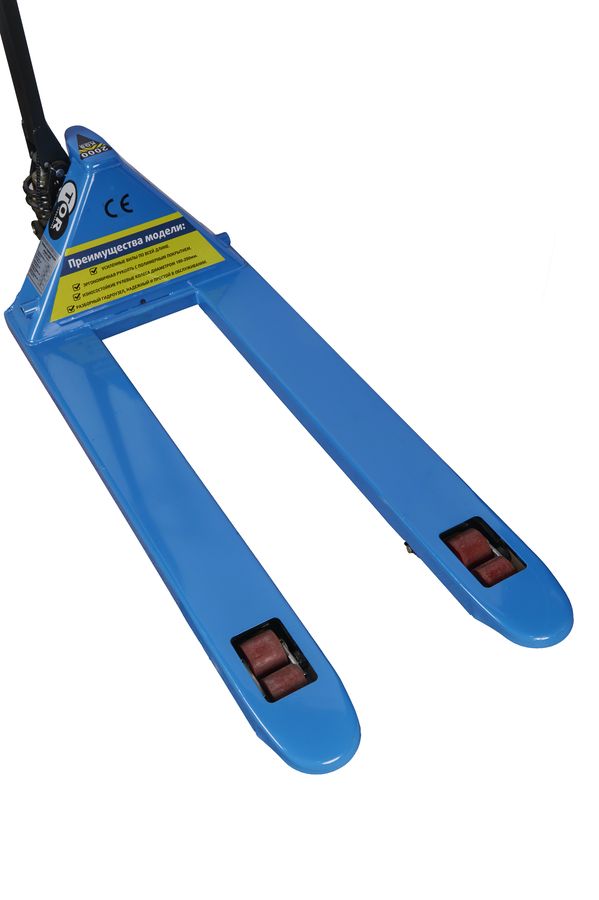 Тележка гидравлическая 2000 кг 1150 мм полиуретановые колеса TOR DF-III (серия S)