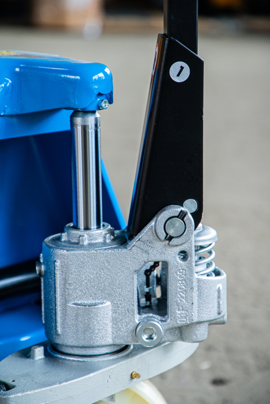 Тележка гидравлическая 2500 кг 1150 мм нейлоновые колеса TOR RHP