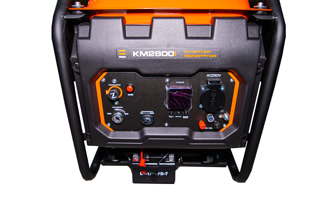 Генератор бензиновый инверторный 2,8 кВт 220В 12 л с электростартером TOR KM2800i