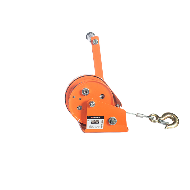 Лебедка барабанная ручная BHW 1 т 20 м СибТаль