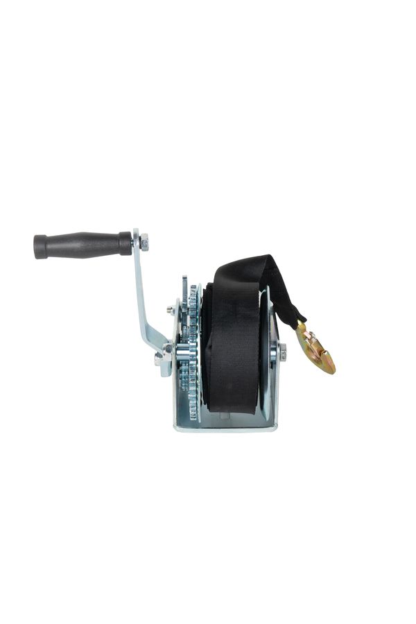 Лебедка ручная барабанная с лентой  1т 10 м оцинкованная TOR FD