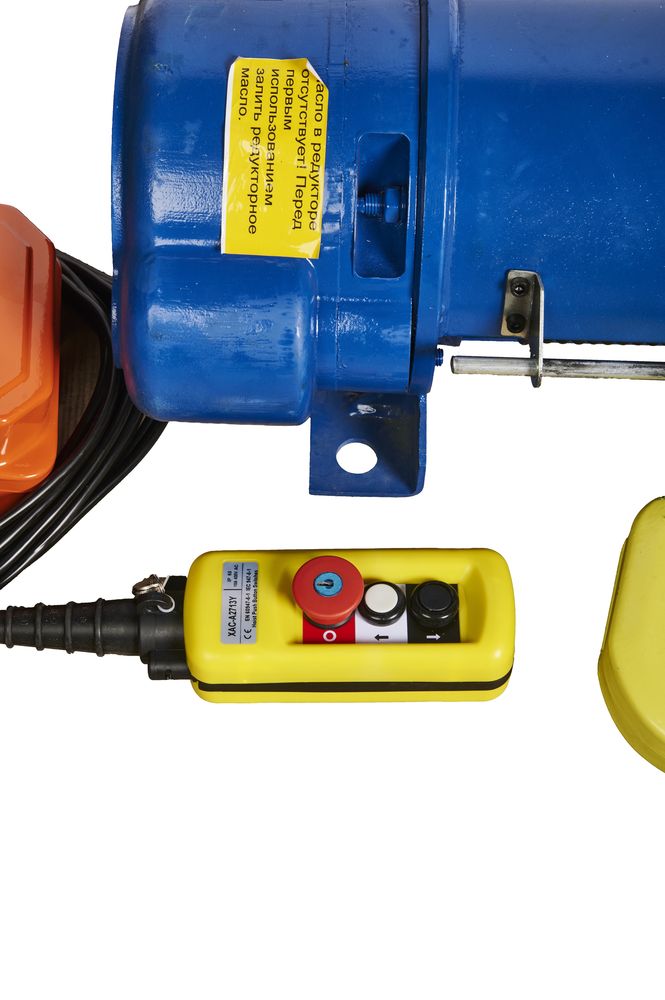 Таль стационарная на лапах  1,0 т  6 м 380 В электрическая канатная TOR CD