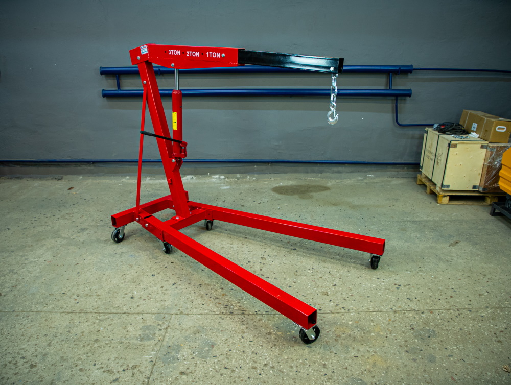 Кран гидравлический TOR TL1001-3 3 т 0–2350 мм складной