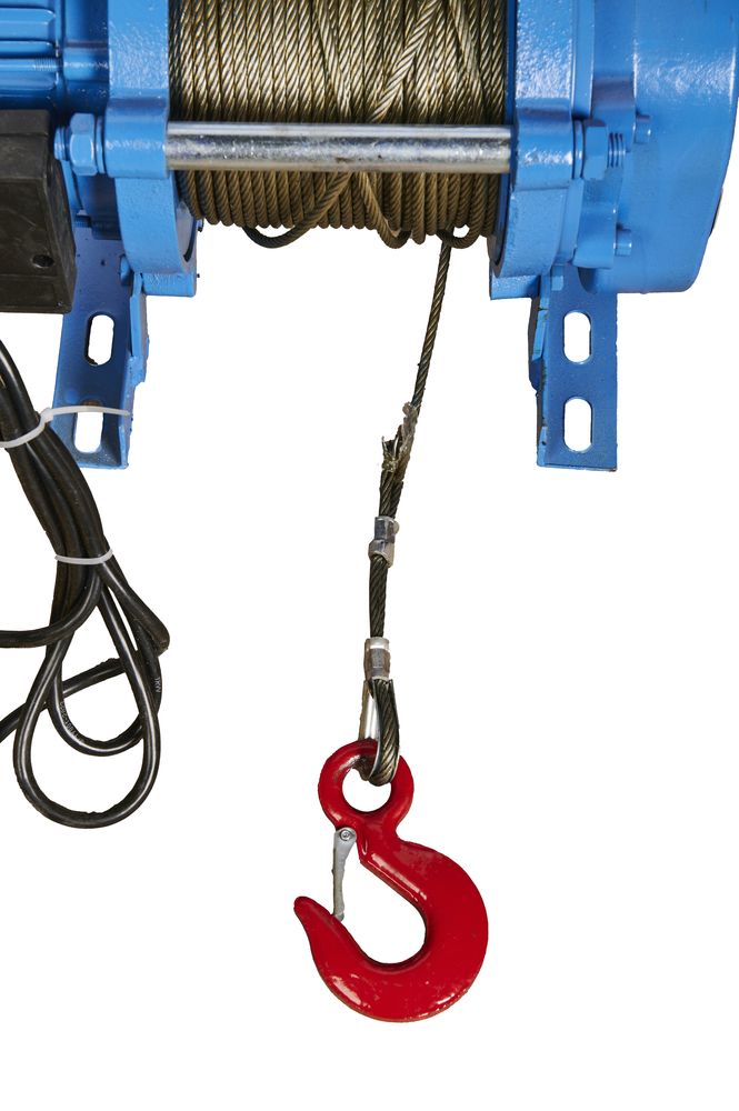 Лебедка электрическая  300 кг  70 м с канатом 220 В TOR KCD