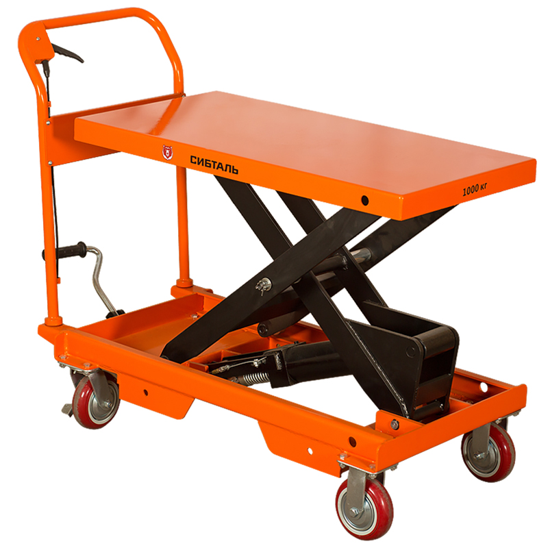 Стол подъемный СибТаль 1000 кг 430 -1000 мм 1000 х 510 мм