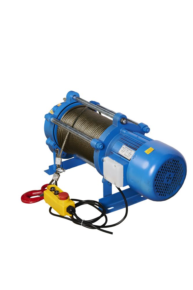 Лебедка электрическая  750 кг  70 м с канатом 380 В TOR KCD