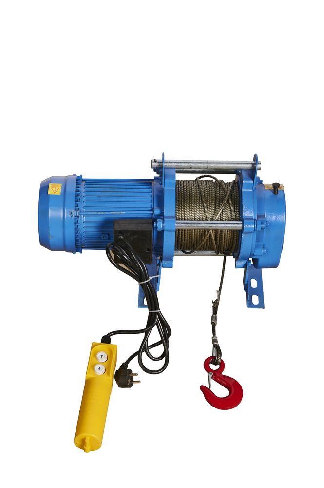 Лебедка электрическая  300 кг  70 м с канатом 220 В TOR KCD