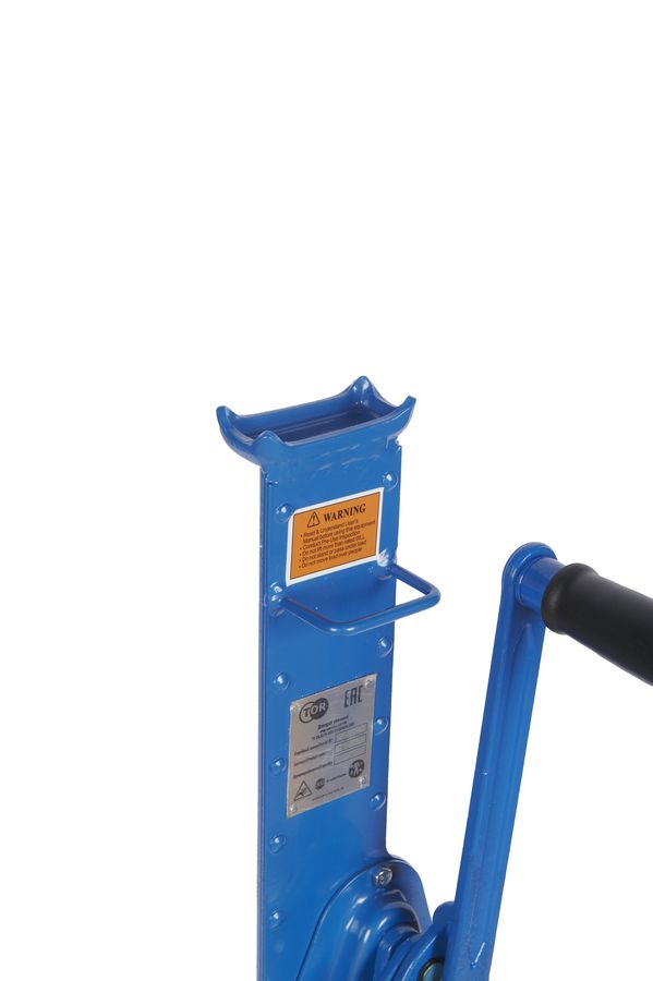 Домкрат реечный TOR ДР 1500 1,5 т с обрезиненной ручкой