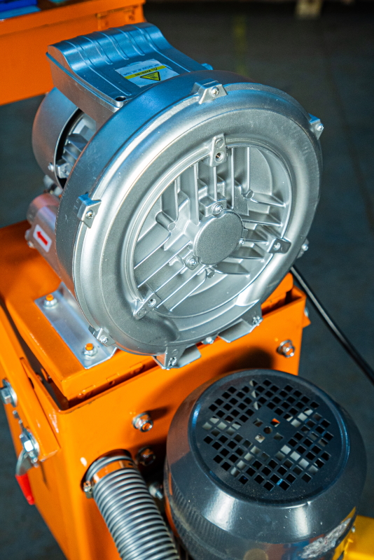 Машина для шлифования полов 4 кВт, 220 В TOR GM330VC с пылесосом