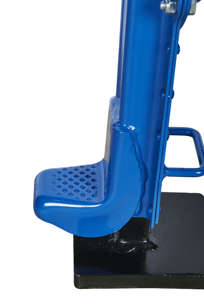 Домкрат реечный TOR ДР 3000 3 т с обрезиненной ручкой