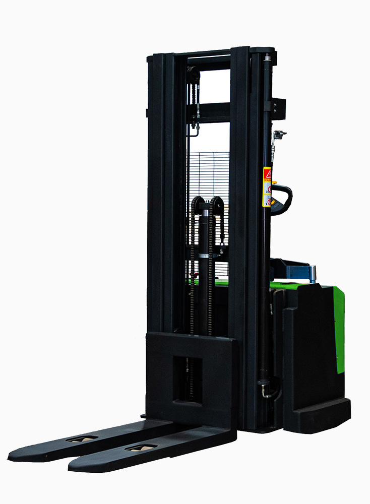 Штабелер самоходный 2,0 т 5,5 м TOR ES20T4 Li-ion 24/200 В/Ач ЭУР, Curtis, H-мачта (с платформой)