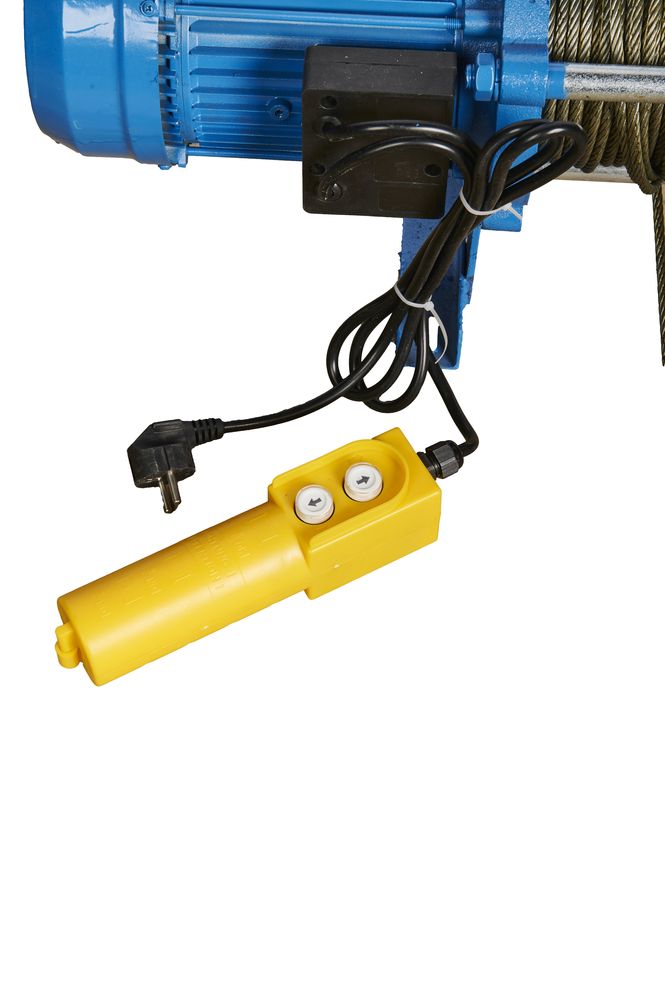 Лебедка электрическая  500/1000 кг  70/35 м с канатом 380 В TOR KCD