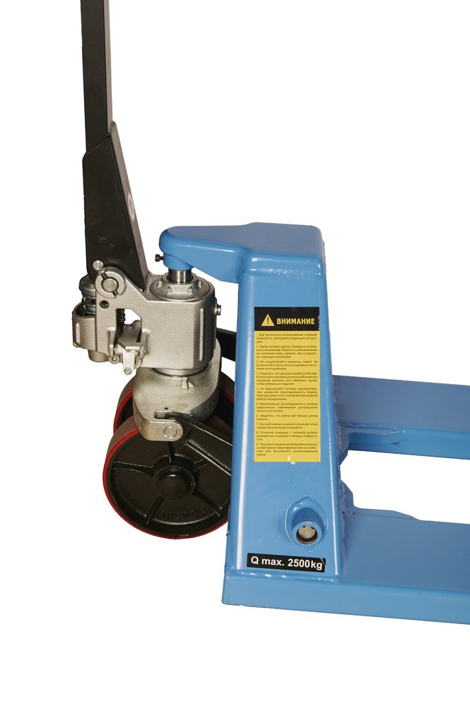 Тележка гидравлическая 2500 кг 2000 мм полиуретановые колеса TOR RHP(BF) PRO
