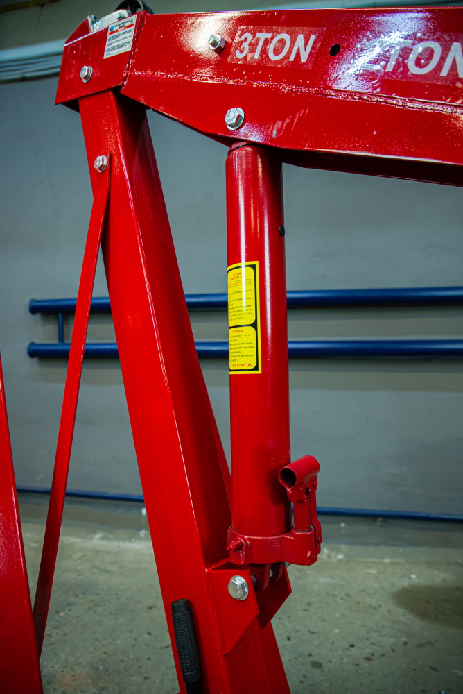 Кран гидравлический TOR TL1001-3 3 т 0–2350 мм складной