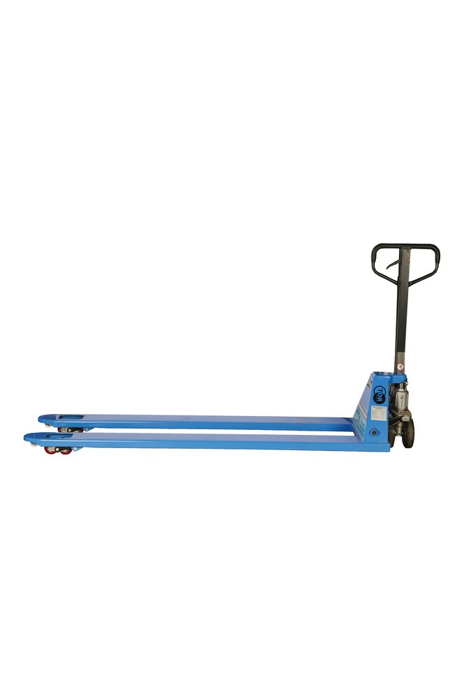 Тележка гидравлическая 2500 кг 2000 мм резиновые колеса TOR RHP