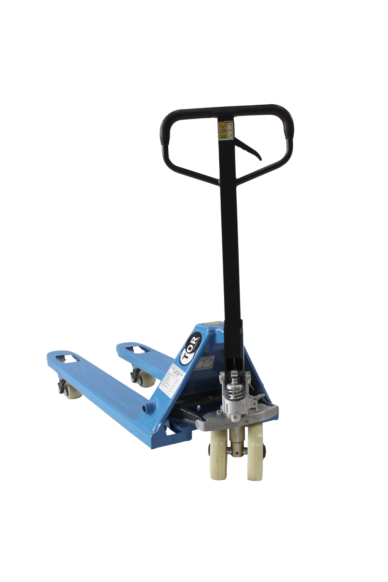 Тележка гидравлическая 2500 кг 1150 мм нейлоновые колеса TOR RHP(BF) PRO