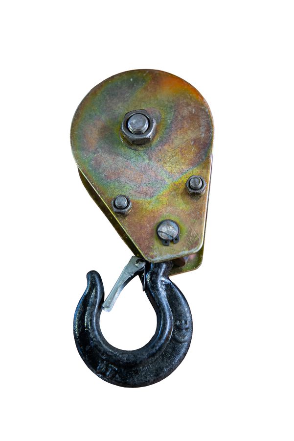 Лебедка электрическая  300/600кг  60/30м с канатом 380В 24м/мин алюминиевый корпус TOR KCD (TSA)