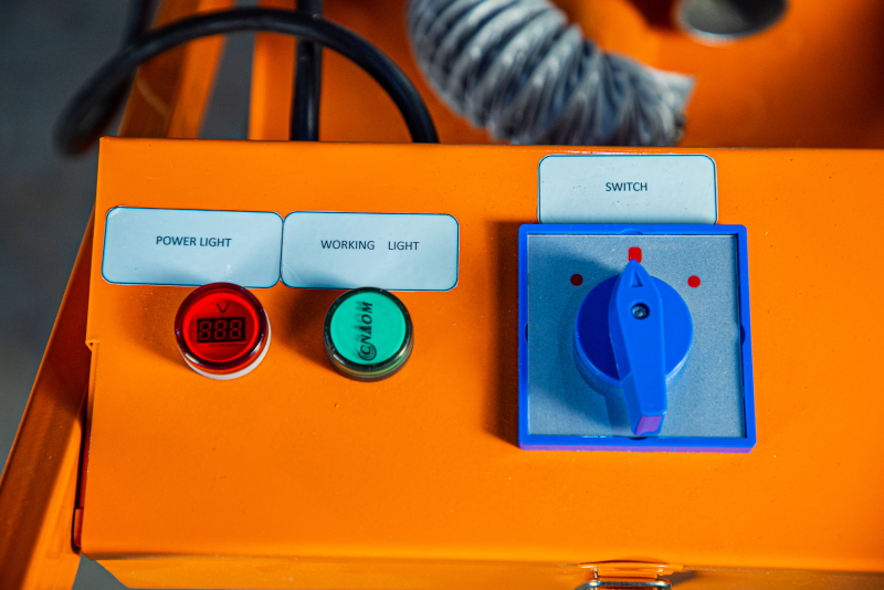 Машина для шлифования полов 4 кВт, 220 В TOR GM330VC с пылесосом