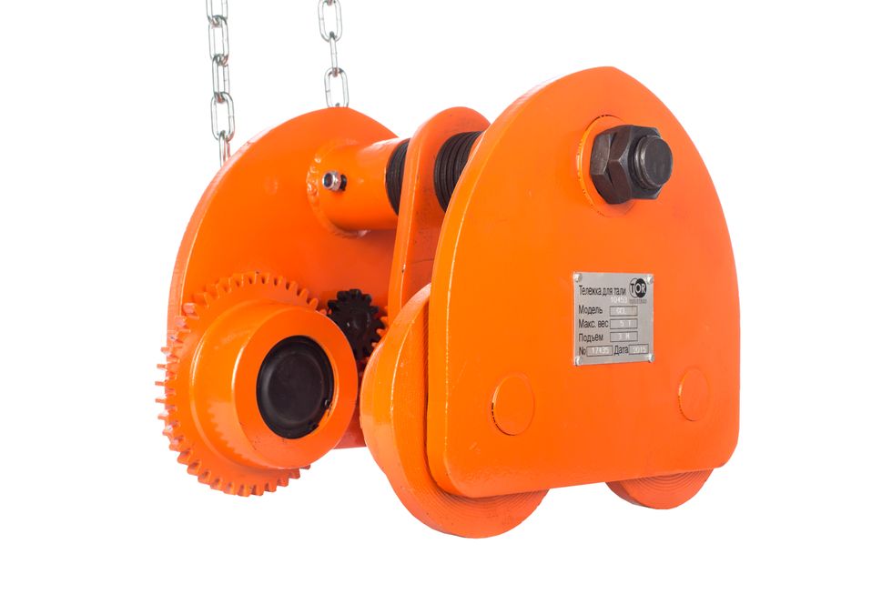 Тележка для тали приводная  3т  3м TOR GCL