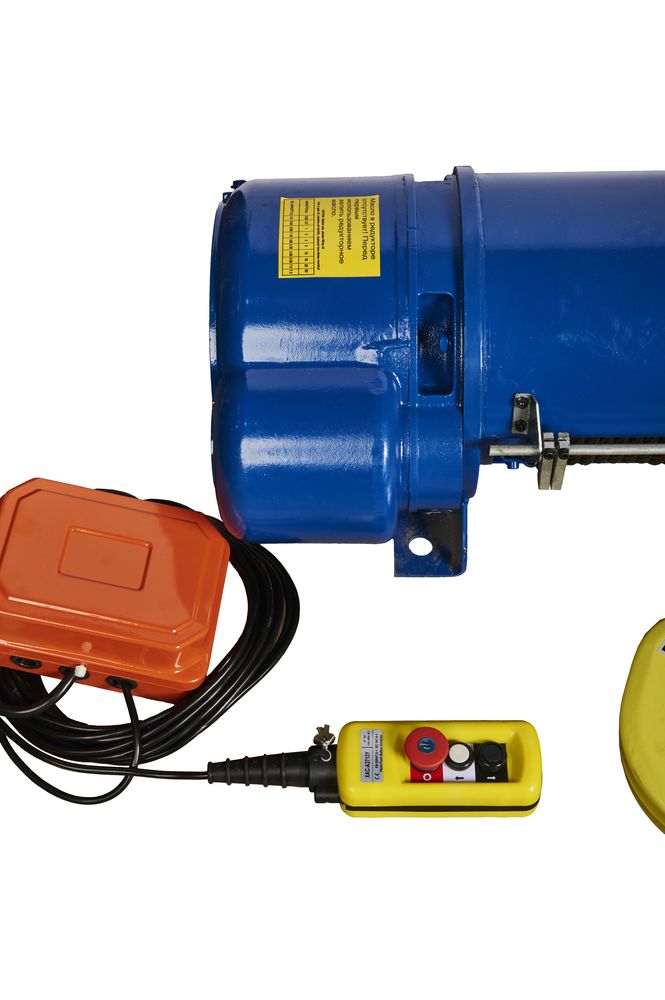 Таль стационарная на лапах  2,0 т  9 м 380 В электрическая канатная TOR CD