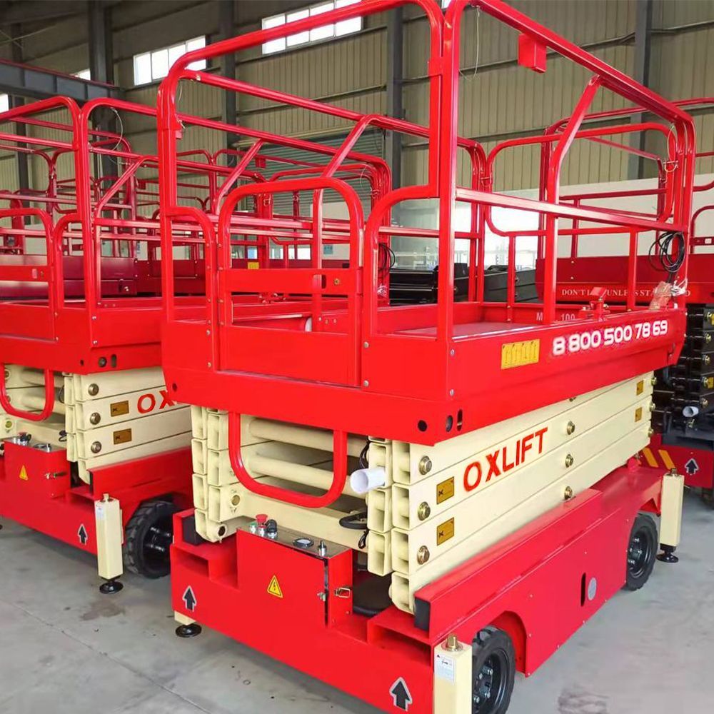 Ножничный Подъемник Передвижной OXLIFT QX-050-110 11000 мм 500 кг с выдвижной платформой