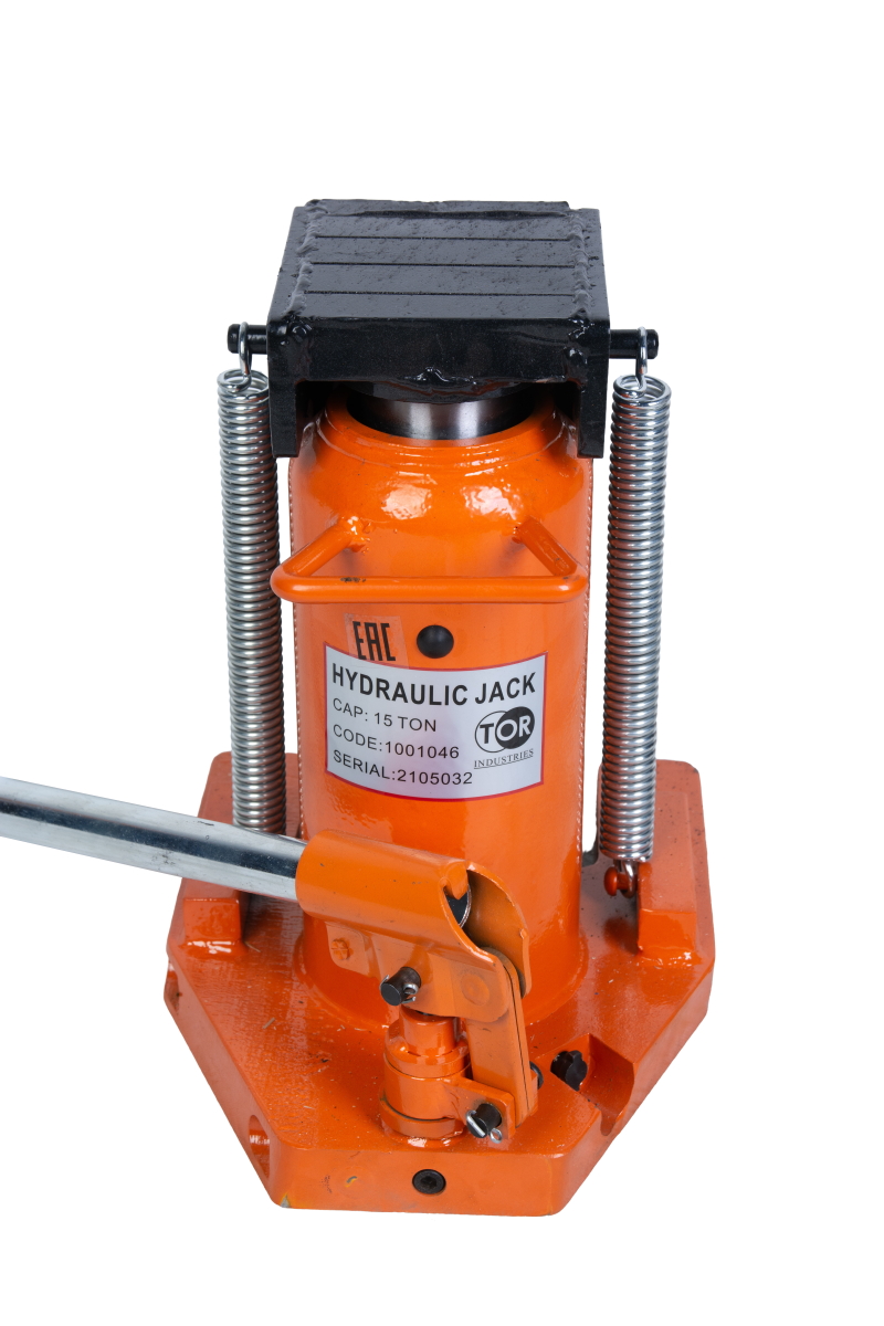 Домкрат гидравлический с лапой 30/15 т, подхват 340/35 мм, ход 145 мм TOR MHC-15