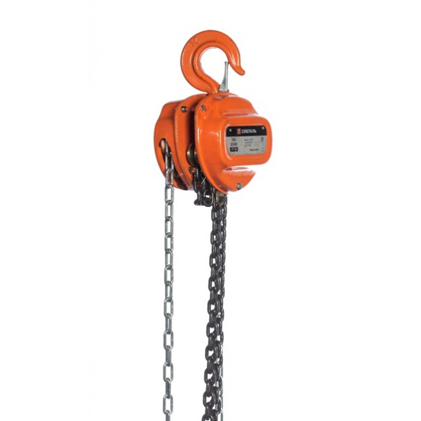 Таль ручная цепная 3 т - 3 м ТРШС Сибталь