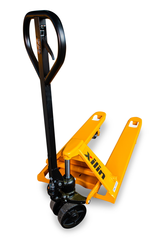 Тележка гидравлическая 2500 кг 1150 мм резиновые колеса XILIN DF-III