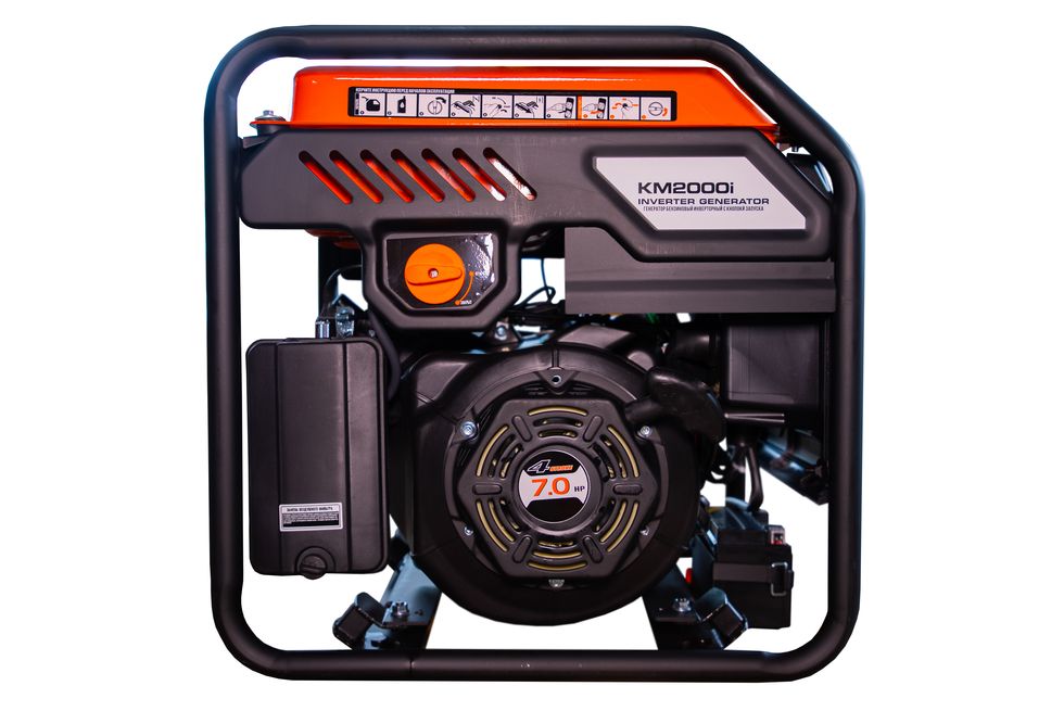 Генератор бензиновый инверторный 2,0 кВт 220В 12 л с электростартером TOR KM2000i