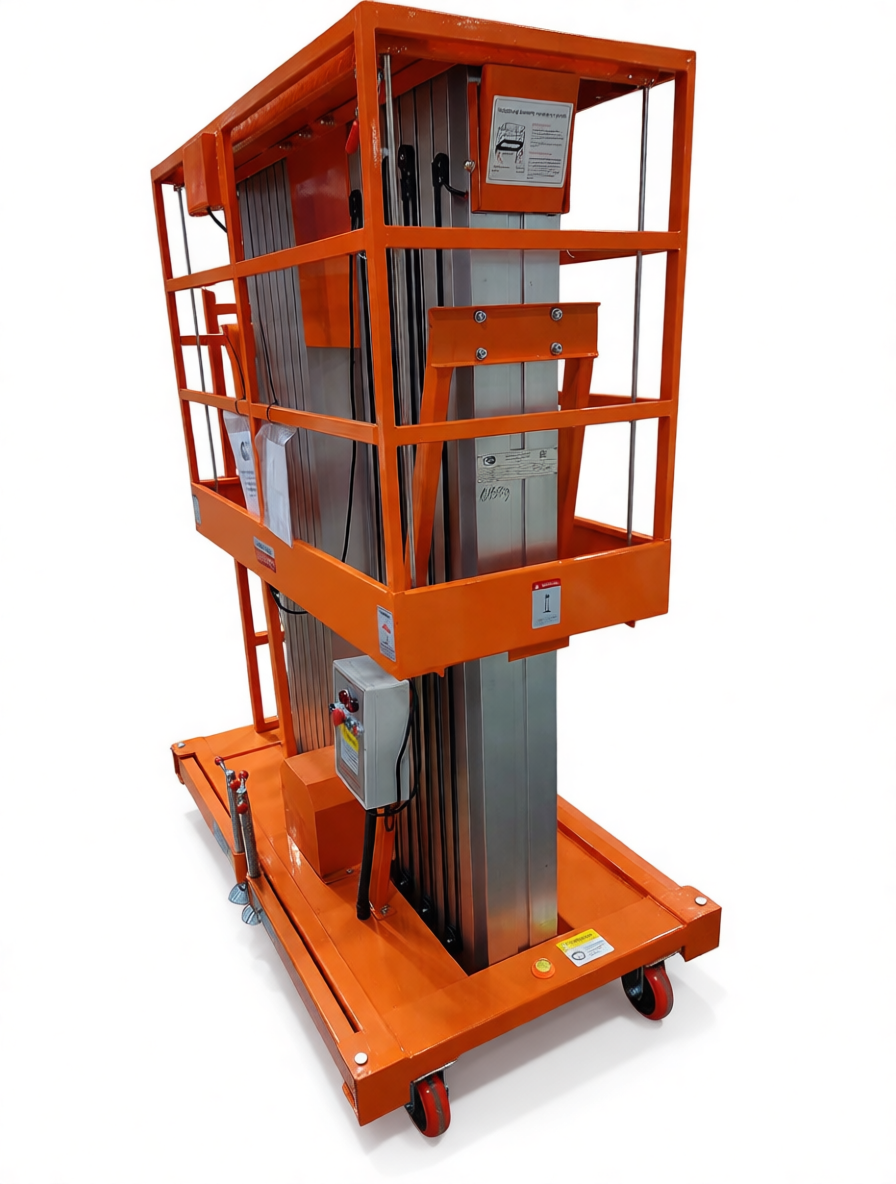 Подъемник мачтовый сетевой 200 кг 12/14 м TOR GTWY12-200S AC 220В 2-мачтовый