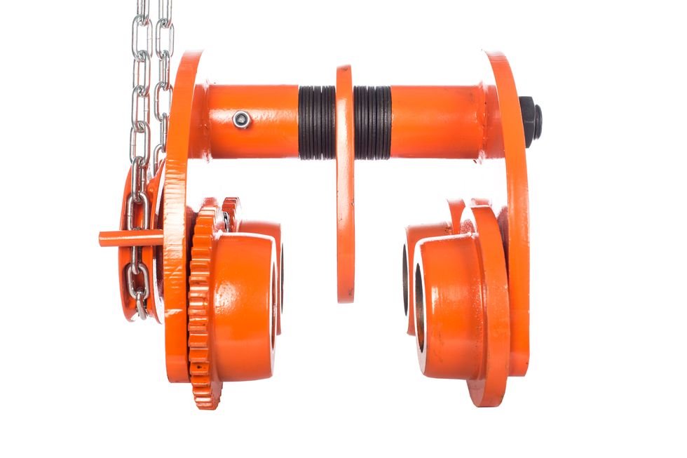 Тележка для тали приводная  3т  3м TOR GCL