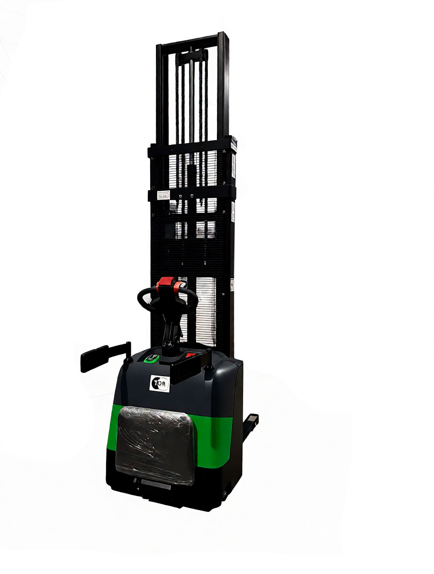 Штабелер самоходный 1,5 т 3,5 м TOR QDA15-EM 24/90 В/Ач Li-ion (с платформой)
